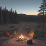 【キャンプ】熱湯による火傷を防ぐ道具 | 安全な使い方のコツ をイメージした 広角の風景 の写真