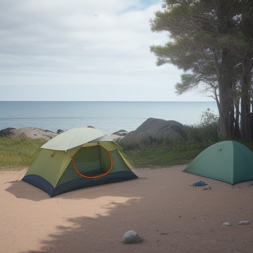 【海釣り】湿度の高い日の対策 | 不快指数を下げる工夫と準備 をイメージした 広角の風景 の写真