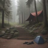 【アウトドアシューズ】撥水加工の手順 | 買い替え前に試したいメンテナンス方法 をイメージした 広角の風景 の写真