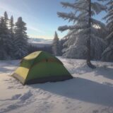 【キャンプ飯】冷凍した下ごしらえ食材 | 準備の時間を減らす方法 をイメージした 広角の風景 の写真