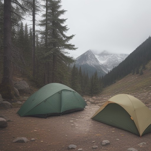 【登山ウェア】透湿防水の選び方 | 雨の日でも快適なおすすめモデル をイメージした 広角の風景、ハイキング の写真