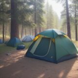【キャンプ】初心者の準備と道具選び | 外で過ごす時間の作り方 をイメージした 広角の風景 の写真