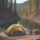 【スズメバチ】川での釣りにおける回避策 | 対策グッズと注意点 をイメージした 広角の風景、川 の写真