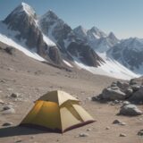 【登山】猛暑日の山行判断 | 安全に登るための目安と注意点 をイメージした 広角の風景、山 の写真