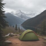 【登山用ザック】撥水加工の手順 | 雨の日でも安心なメンテナンス方法 をイメージした 広角の風景、ハイキング の写真