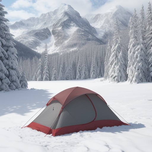 【冬山】霜による凍結を防ぐ装備 | 安全な歩行のための対策法 をイメージした 広角の風景、山、冬 の写真