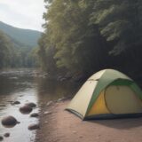 【川遊び】虫刺されへの対策 | 正しい対処法と持ち物 をイメージした 広角の風景、川 の写真