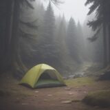 【登山ウエア】撥水機能のあるおすすめウェア | 雨の日でも快適な装備選び をイメージした 広角の風景、ハイキング の写真