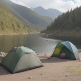 【ニジマス】釣りの仕掛け選び | 川で使うおすすめの道具集 をイメージした 広角の風景、川 の写真