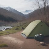 【山菜採取】準備したい基本道具 | 春の山歩きで役立つアイテム集 をイメージした 広角の風景、ハイキング、春 の写真