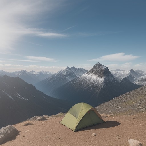 【登山】稜線の風速と危険度の判断 | 安全に歩くための目安 をイメージした 広角の風景、山、稜線 の写真