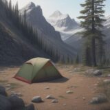 【登山用ウェア】破れた生地の直し方 | おすすめの修理道具と手順 をイメージした 広角の風景、ハイキング の写真