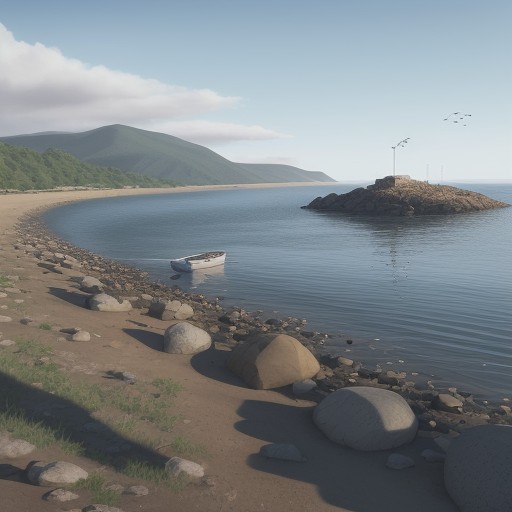 【サビキ釣り】釣果を伸ばす仕掛けのコツ | 堤防での魚の集め方 をイメージした 広角の風景 の写真