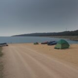 【アジ釣り】夜の港での立ち回り | 釣果を伸ばすポイントとコツ をイメージした 広角の風景 の写真