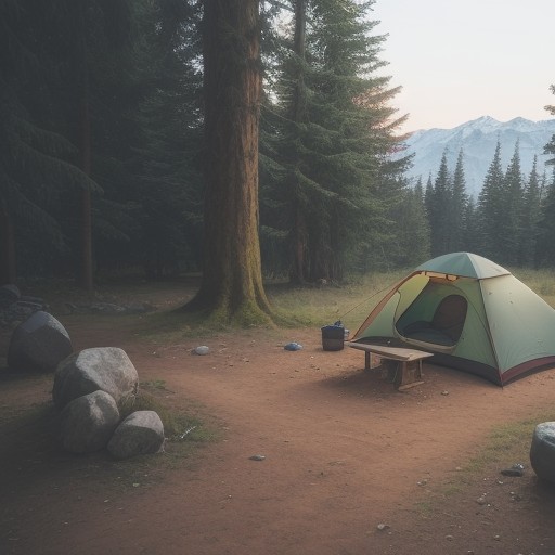 【キャンプバーナー】初心者の選び方 | 用途に合わせたおすすめの種類 をイメージした 広角の風景 の写真