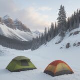 【登山】気圧変化のサイン | 体で感じる天候悪化の予兆と対策 をイメージした 広角の風景、山 の写真