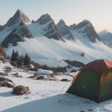 【登山】切り傷の応急処置 | 山での怪我への備えと対処法 をイメージした 広角の風景、山 の写真