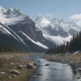 【渓流釣り】おすすめのベスト | 収納力と動きやすさを重視した選び方 をイメージした 広角の風景、山 の写真