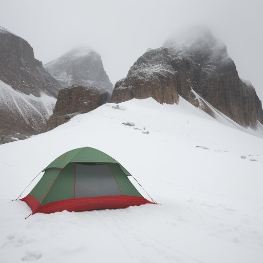 【登山】低気圧による天候悪化のサイン | 山頂での判断基準と対策 をイメージした 広角の風景、山 の写真