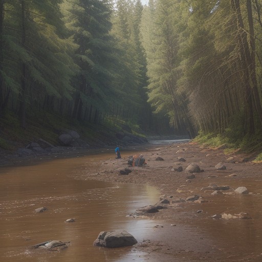 【ウェーディングベスト】泥汚れを落とす洗い方 | 道具を長く使う手入れ方法 をイメージした 広角の風景 の写真