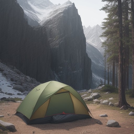 【ツキノワグマ】出没時の回避策 | 山歩きでの対策と注意点 をイメージした 広角の風景、ハイキング の写真