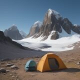 【登山用ギア】濡れた装備の乾燥方法 | 道具を長持ちさせる手入れの手順 をイメージした 広角の風景、山 の写真