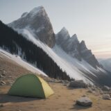 【登山】湿度が体に与える影響 | 疲労度を抑える対策と注意点 をイメージした 広角の風景、山 の写真