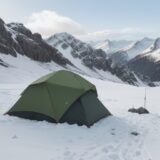 【登山】稜線を歩くための装備 | 準備すべき道具の一覧 をイメージした 広角の風景、山、稜線 の写真