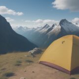 【虫よけ】山の虫を防ぐ塗り方 | 正しい使い方のポイント をイメージした 広角の風景、山 の写真