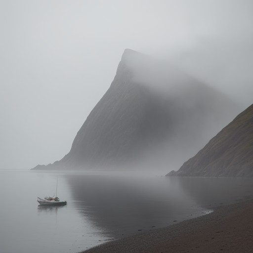 【海霧】出現のサインを見極める | 安全な釣りを楽しむための予兆と対策 をイメージした 広角の風景 の写真