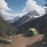 【登山靴】加水分解を防ぐ保管方法 | 長く使うための手入れの手順 をイメージした 広角の風景、ハイキング の写真