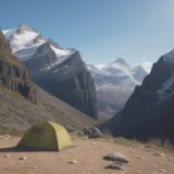 【登山ウエア】初心者が選ぶ買い方 | 失敗しない服装の選び方 をイメージした 広角の風景、ハイキング の写真