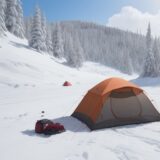 【スキーウェア】破れた時の直し方 | 自宅でできる簡単な補修手順 をイメージした 広角の風景 の写真