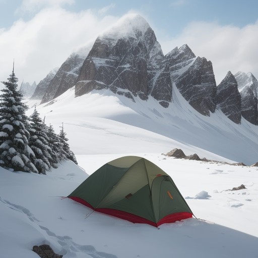 【登山】天候による停滞判断 | 安全に下山するための目安と基準 をイメージした 広角の風景、山 の写真