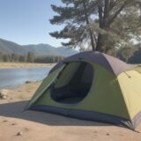 【河原キャンプ】安全に過ごすための点検項目 | 準備すべき道具と注意点 をイメージした 広角の風景、川 の写真