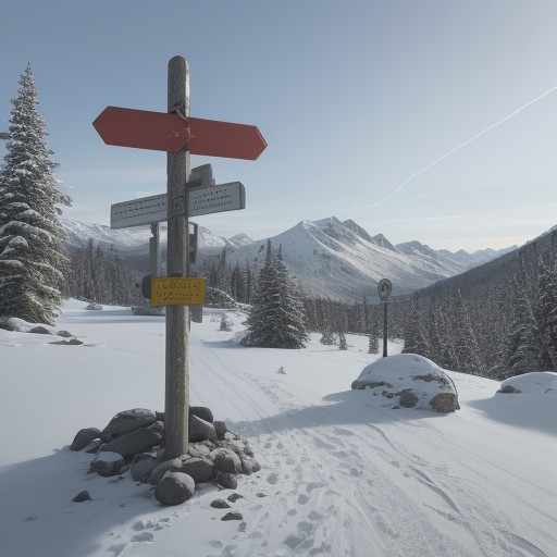【登山道】迷わないための歩き方 | 道標の確認とルート選び をイメージした 山 の写真