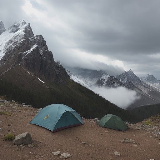 【登山】雷への対策と安全な避難場所 | 山でのリスク管理について をイメージした 山 の写真