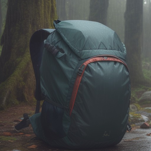 【登山バッグ】雨の日でも安心な防水素材 | おすすめの選び方と対策 をイメージした ハイキング、ハイキング の写真