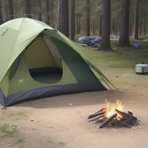 【キャンプマナー】基本のルール | みんなが気持ちよく過ごすための心得 をイメージした自然風景の写真