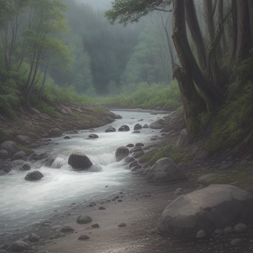 【川の濁り】雨後の状況を確認 | 釣行タイミングの判断基準 をイメージした 川 の写真