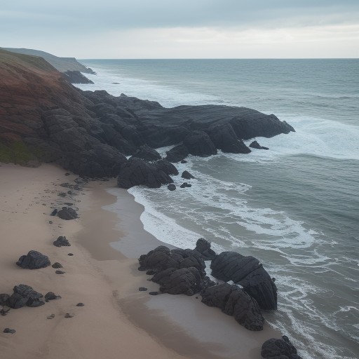 【海】危険箇所の見分け方 | 特徴と回避する方法 をイメージした自然風景の写真