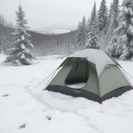 【キャンプ】冬の防寒着選び | 体温を保つ服装の組み合わせ をイメージした 冬、冬 の写真