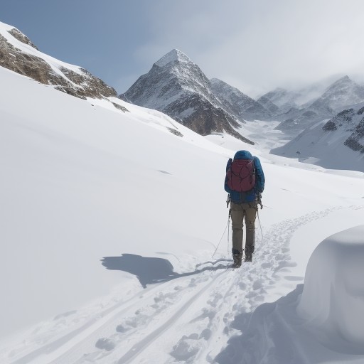 【冬山登山】初心者が準備すべき装備 | 雪山の歩き方と注意点 をイメージした 冬、雪景色、山、冬 の写真