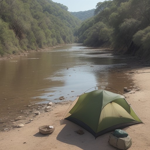 【川釣り】渇水期のポイント選び | 水量減少への対策と釣り方 をイメージした 川 の写真