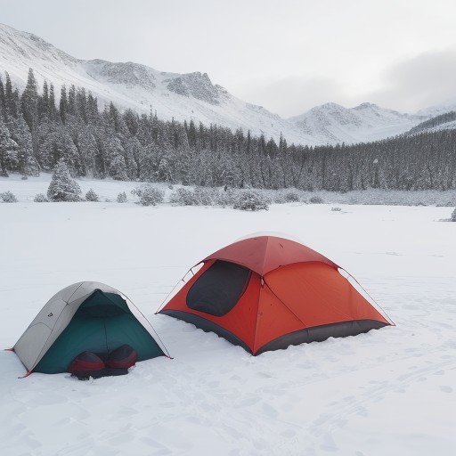 【スノーキャンプ】初心者が揃えたい道具 | 冬のキャンプ場での準備と選び方 をイメージした 冬、雪景色、雪景色 の写真