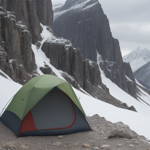 【登山】天候による出発判断 | 山行を決めるチェックポイント をイメージした 山 の写真