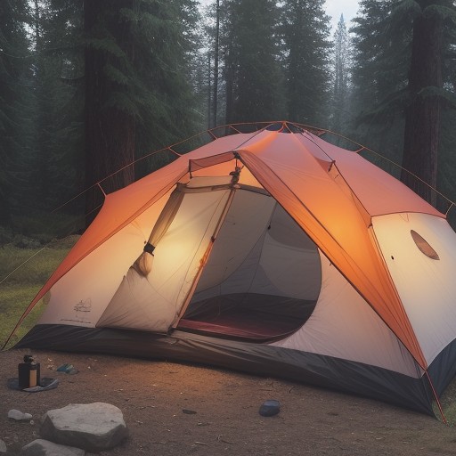 【充電式ランタン】おすすめの選び方 | キャンプで役立つ機能と活用法 をイメージした自然風景の写真