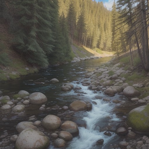 【渓流釣り】初心者のための釣り方 | 山の川で魚を釣るコツ をイメージした 山、川 の写真