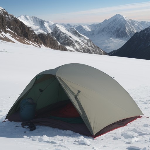 【冬用寝袋】登山の夜に備える | 選び方と使い方のポイント をイメージした 冬、山、冬、山 の写真