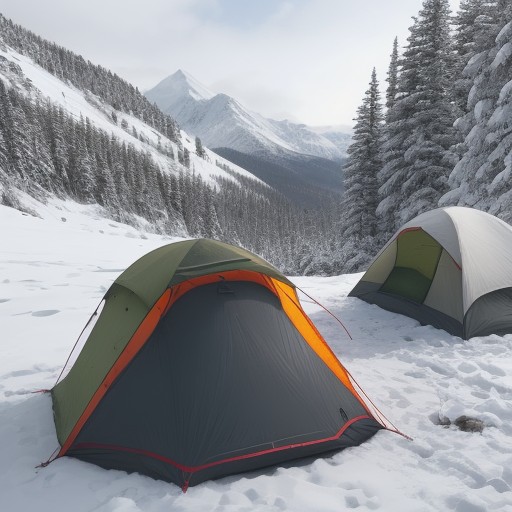 【氷点下登山】冬山の寒さに備える服装 | おすすめの装備リスト をイメージした 冬、山、冬、山、登山道 の写真